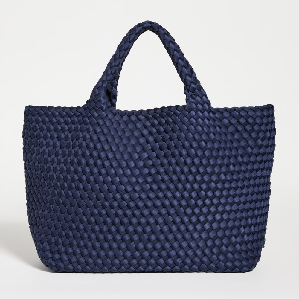 Naghedi St. Barths Medium Tote in Ink Blue